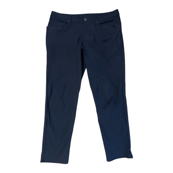 Lululemon Men’s ABC Warpstreme Pants Dark Gray Size 36/32 Dark Gray WA1 - Picture 1 of 4